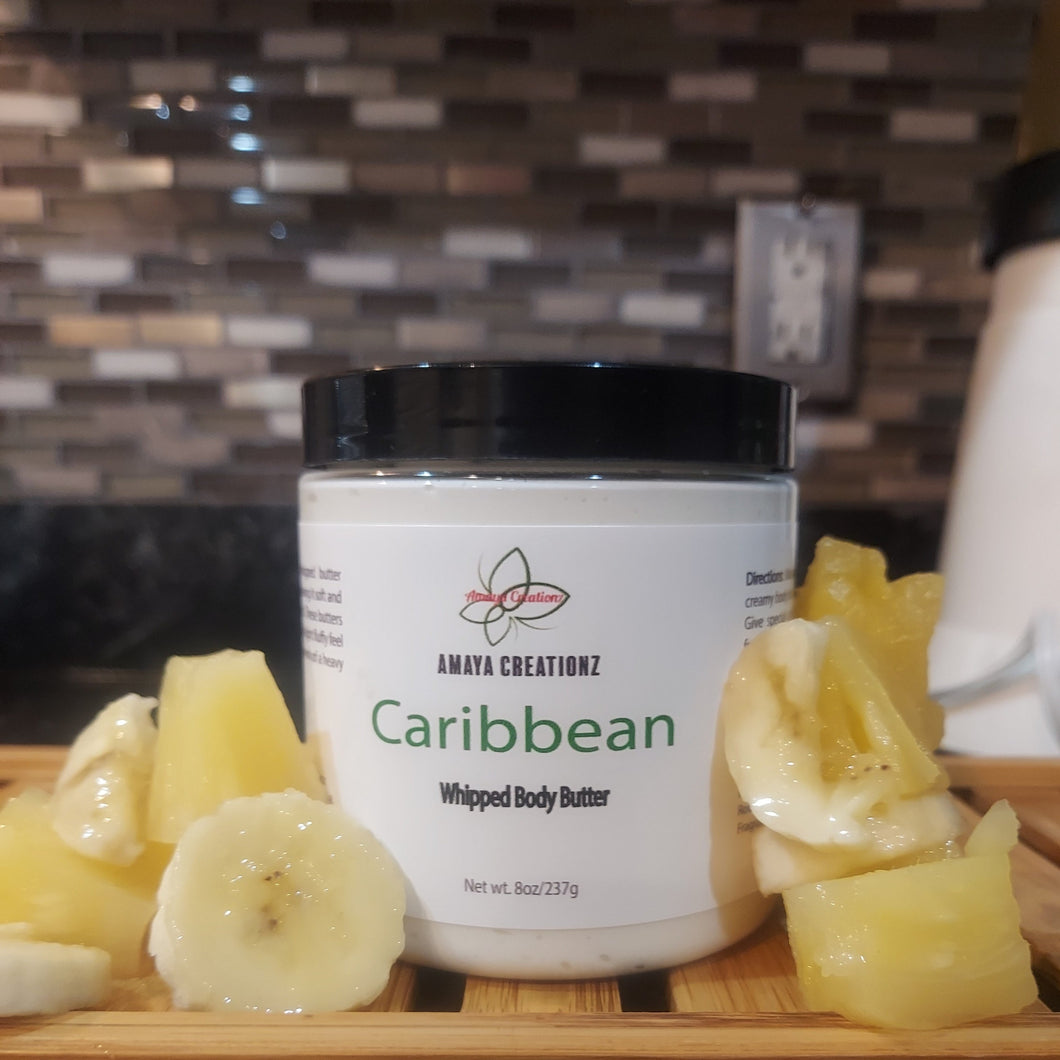 Whipped Body Butter (Caribbean)  8oz