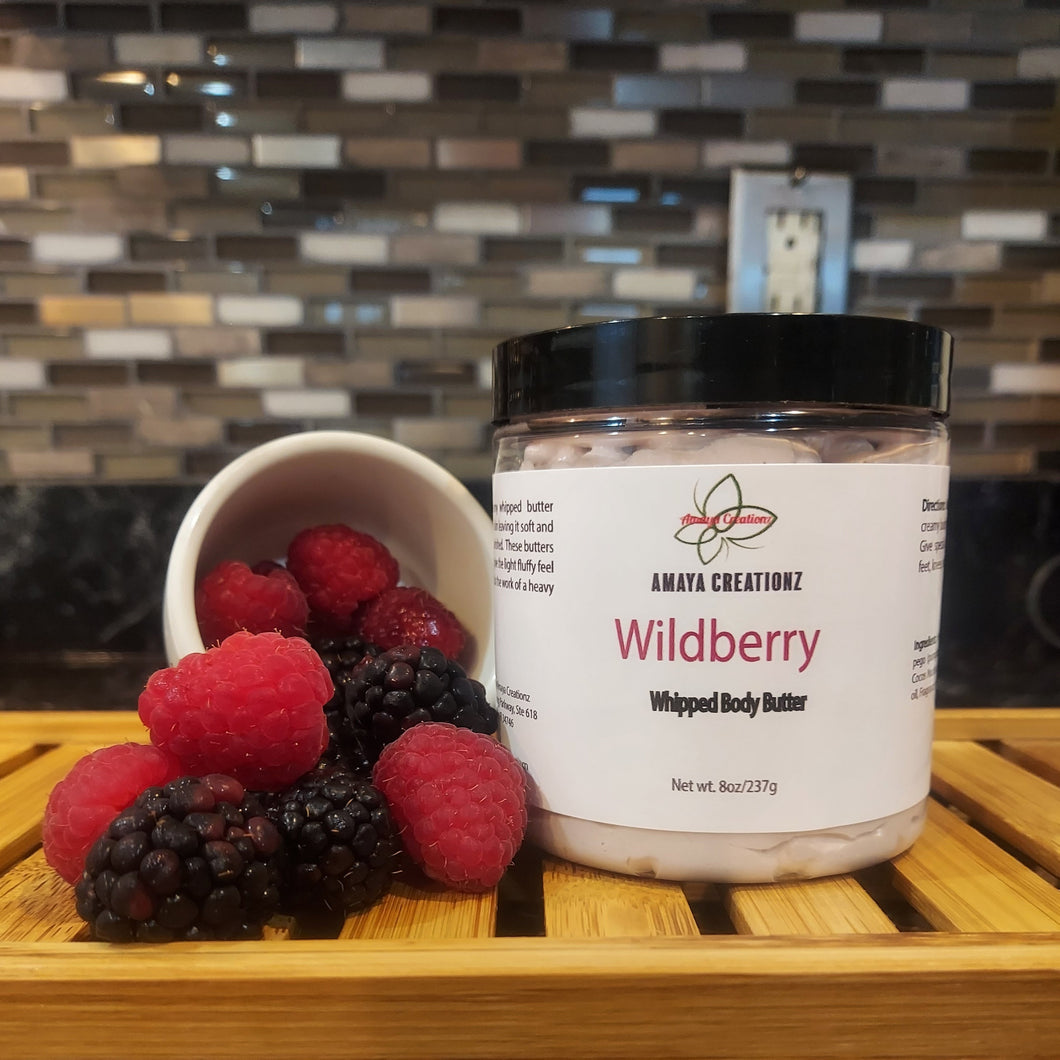 Whipped Body Butter (Wildberry) 8oz