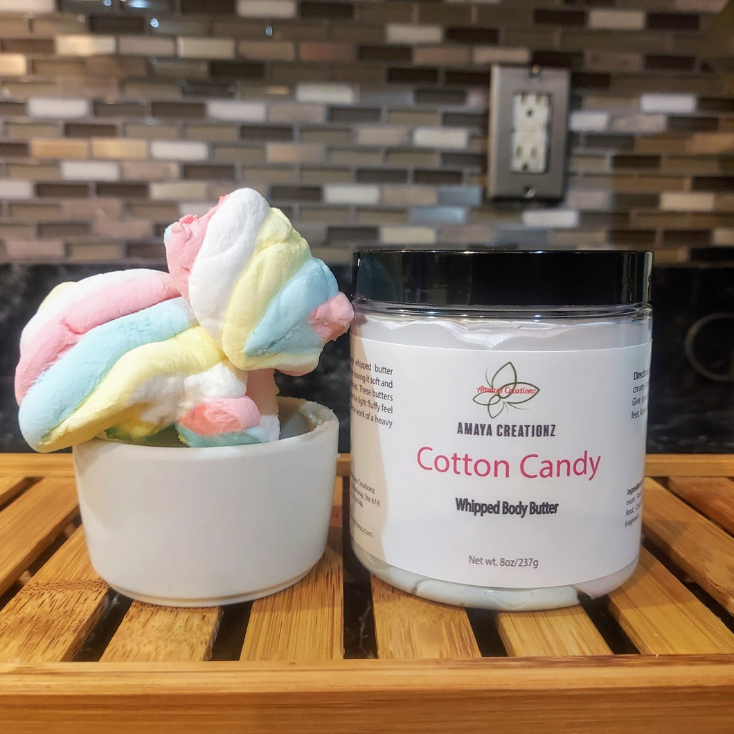 Whipped Body Butter (Cotton Candy)  8oz