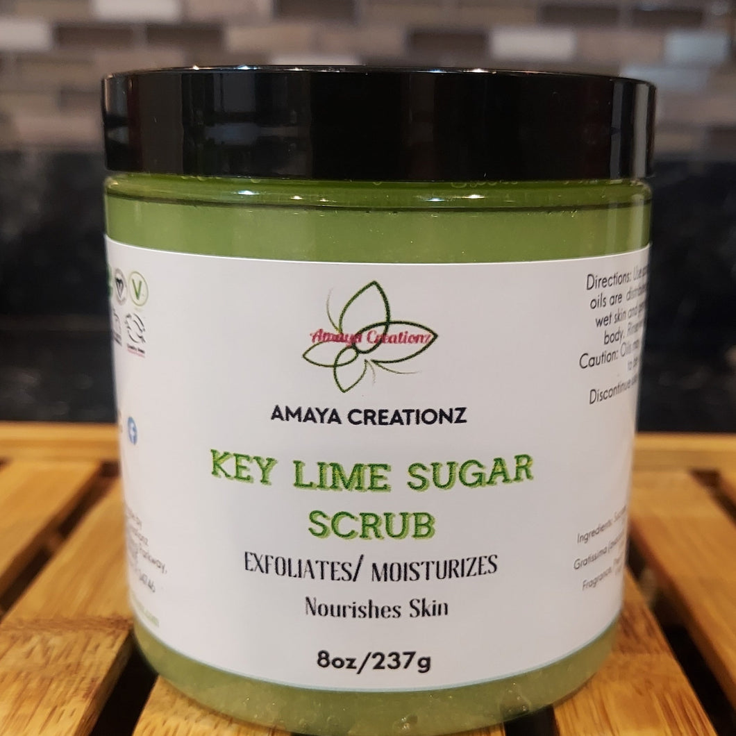 Key Lime Sugar Scrub (8oz)