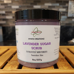 Lavender Sugar Scub (8oz)